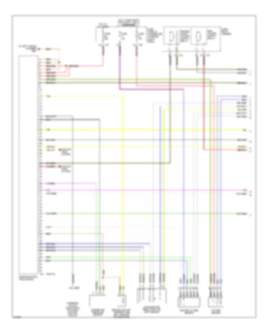 2 0L Turbo Engine Performance Wiring Diagram 1 of 5 for Audi A3 2006