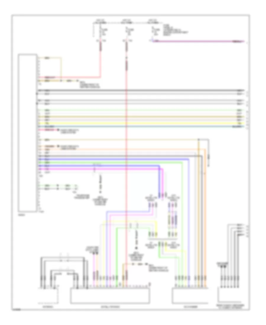 Bose Radio Wiring Diagram 1 of 2 for Audi A3 2006