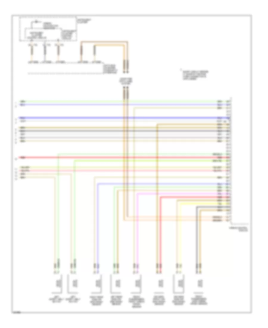 Supplemental Restraints Wiring Diagram (3 of 3) for Audi A3 2006