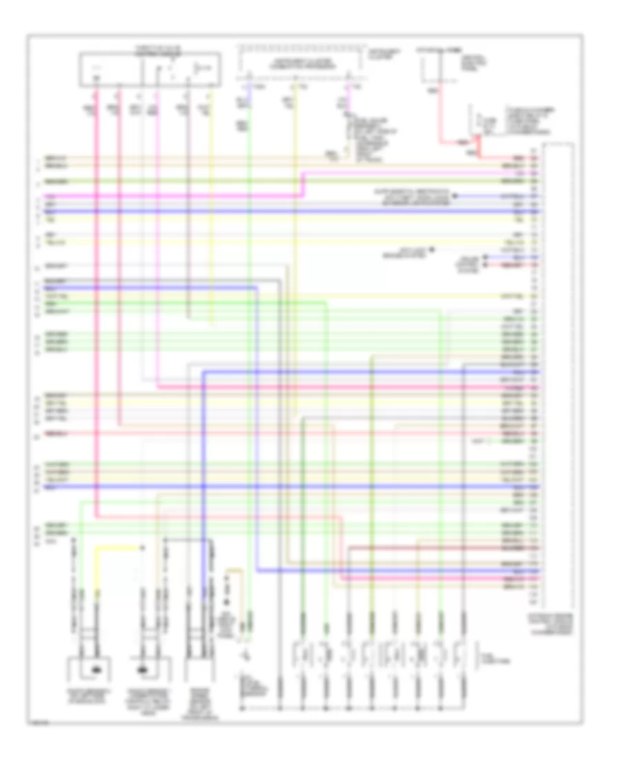 4.2L, Engine Performance Wiring Diagram (4 of 4) for Audi A8 L Quattro 2000