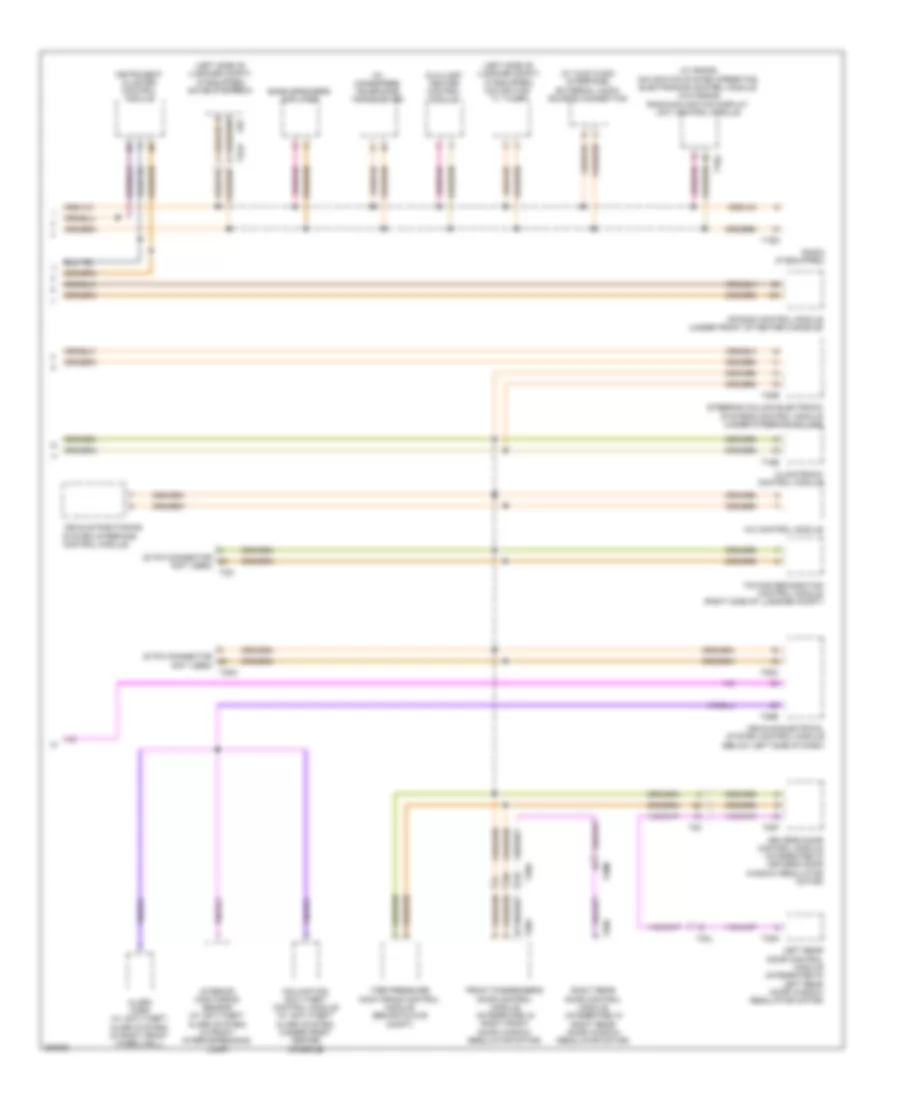 Computer Data Lines Wiring Diagram 2 of 2 for Audi A3 2 0 TDI 2012