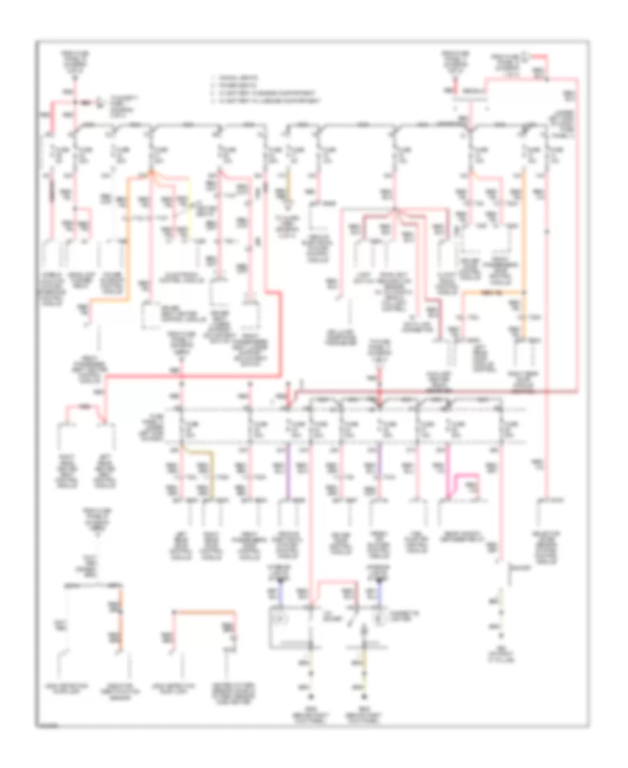 2 0L Turbo Power Distribution Wiring Diagram 3 of 4 for Audi A3 2 0 TDI 2012