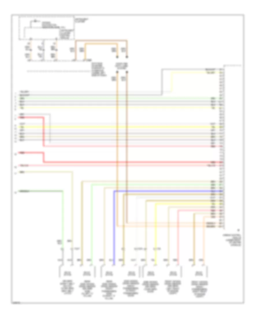Supplemental Restraints Wiring Diagram (3 of 3) for Audi A3 2.0 TDI 2012