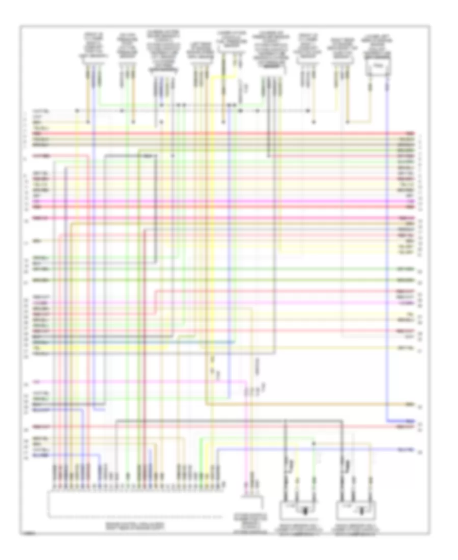 3.0L SC, Engine Performance Wiring Diagram (6 of 8) for Audi S4 Premium Plus 2013