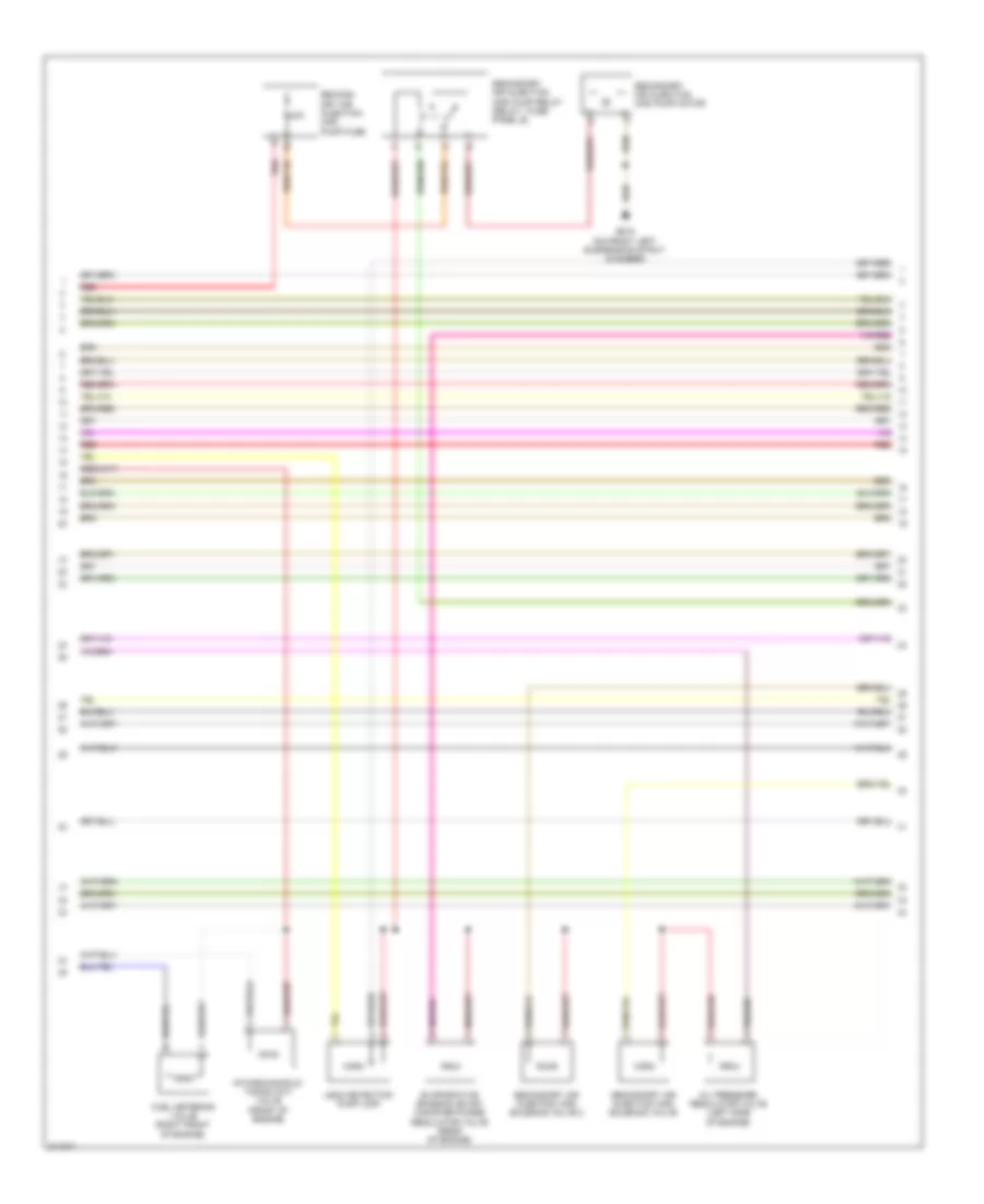 3.2L, Engine Performance Wiring Diagram (7 of 8) for Audi Q5 Quattro 2009