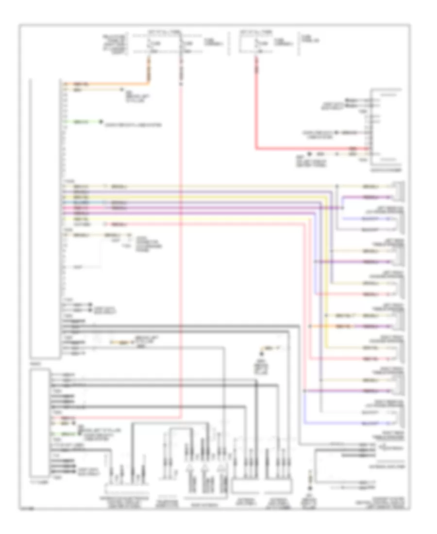Radio Wiring Diagram, Basic MMI for Audi Q5 Quattro 2009