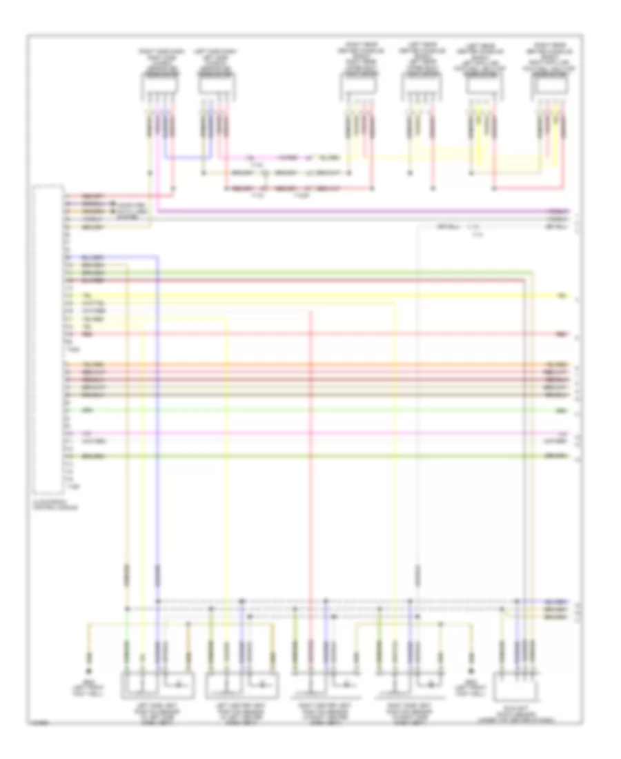 Automatic AC Wiring Diagram (1 of 4) for Audi S8 2014
