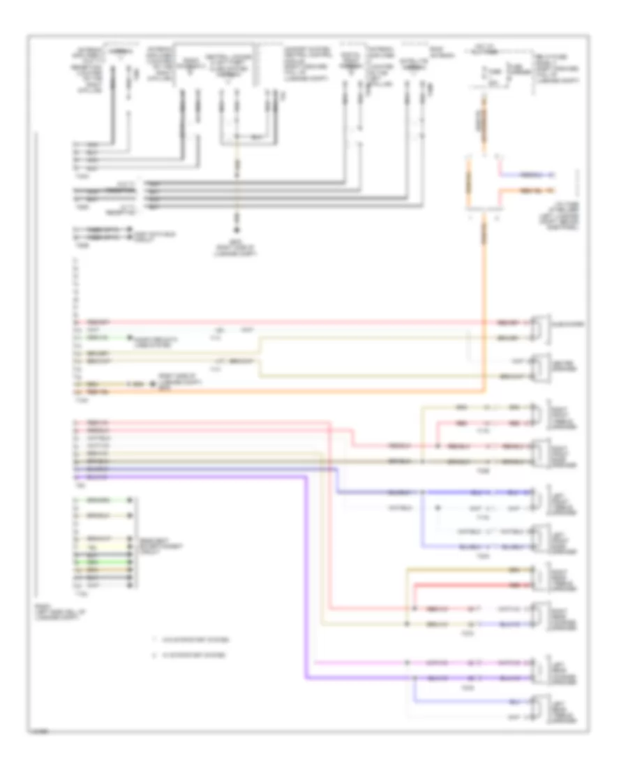 Radio Wiring Diagram, Basic for Audi S8 2014