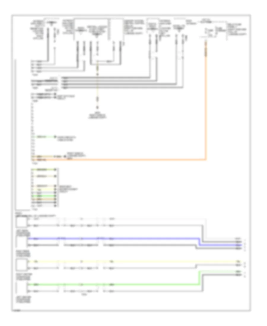 Radio Wiring Diagram, Bose (1 of 2) for Audi S8 2014