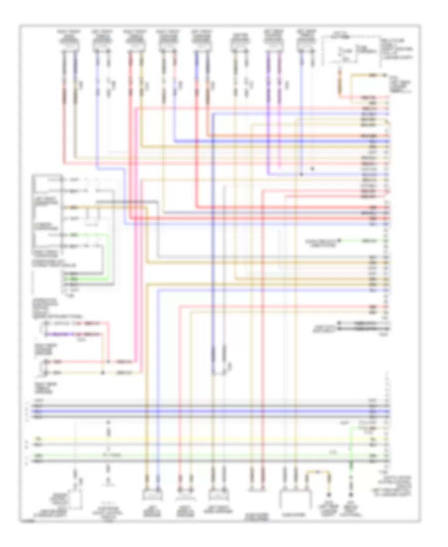 Radio Wiring Diagram, Bose (2 of 2) for Audi S8 2014