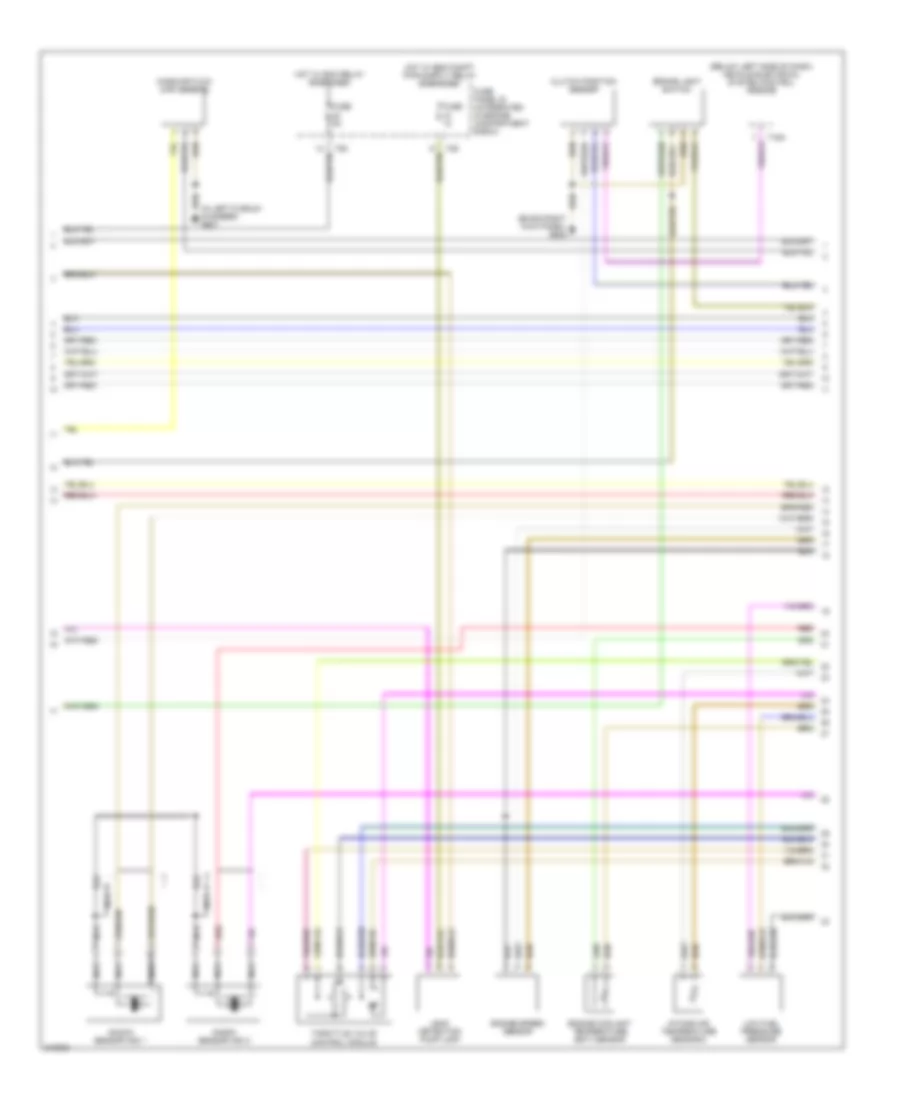 2.0L Turbo, Engine Performance Wiring Diagram (2 of 5) for Audi A3 Quattro 2006