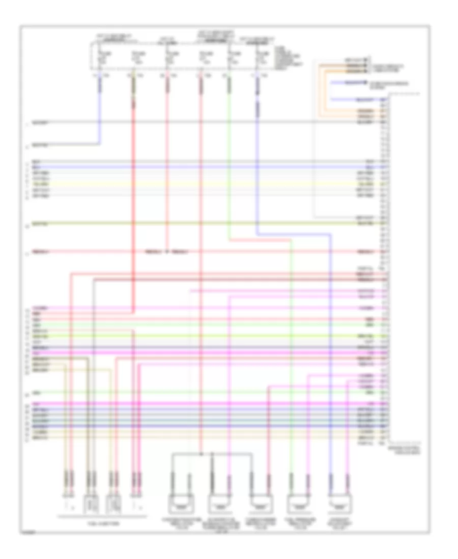 2.0L Turbo, Engine Performance Wiring Diagram (5 of 5) for Audi A3 Quattro 2006