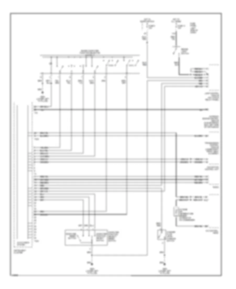Auto Check System Wiring Diagram for Audi A6 Avant Quattro 2001