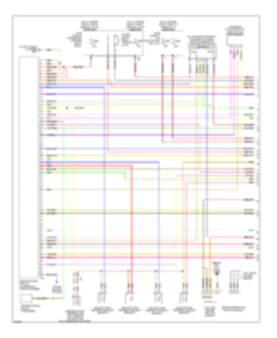 2.0L Turbo Diesel, Engine Performance Wiring Diagram (1 of 5) for Audi A3 2.0T 2012