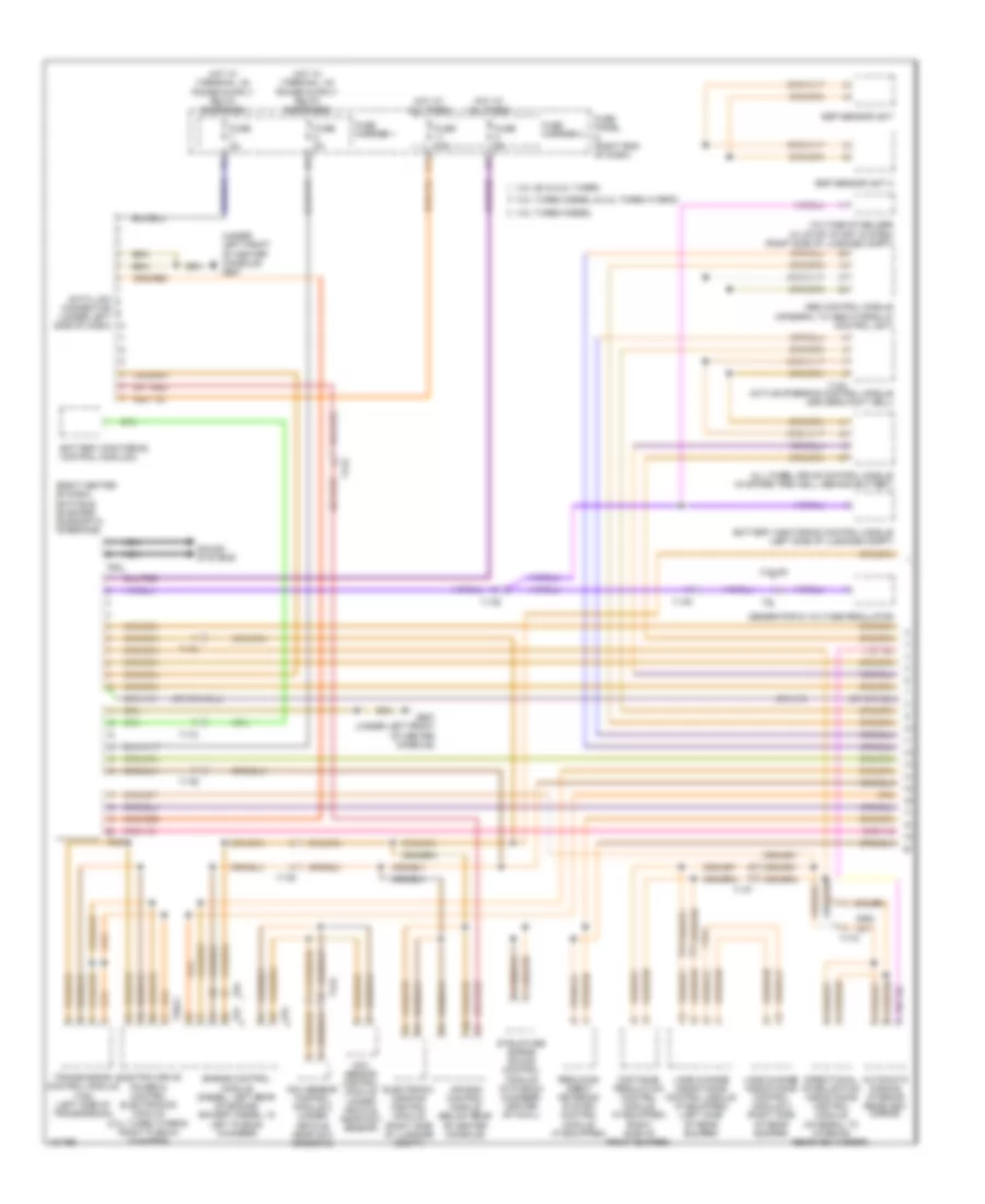Computer Data Lines Wiring Diagram 1 of 3 for Audi SQ5 Premium Plus 2014