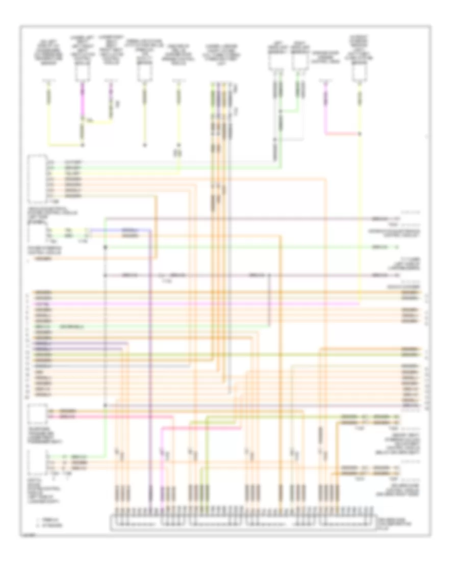 Computer Data Lines Wiring Diagram 2 of 3 for Audi SQ5 Premium Plus 2014