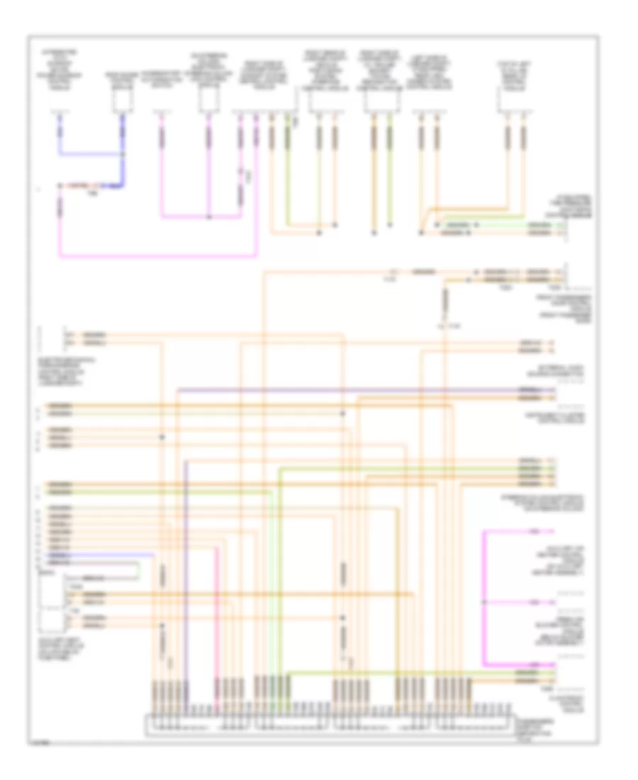 Computer Data Lines Wiring Diagram 3 of 3 for Audi SQ5 Premium Plus 2014