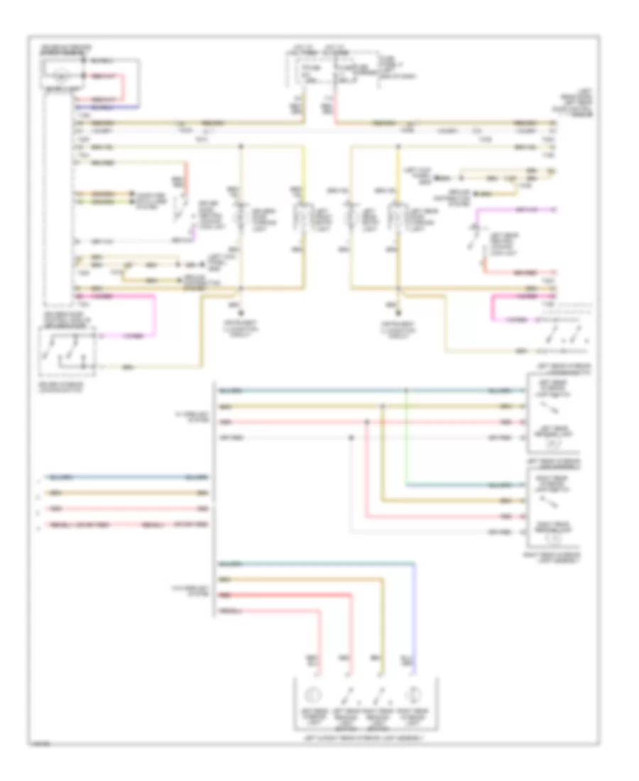 Courtesy Lamps Wiring Diagram 3 of 3 for Audi SQ5 Premium Plus 2014