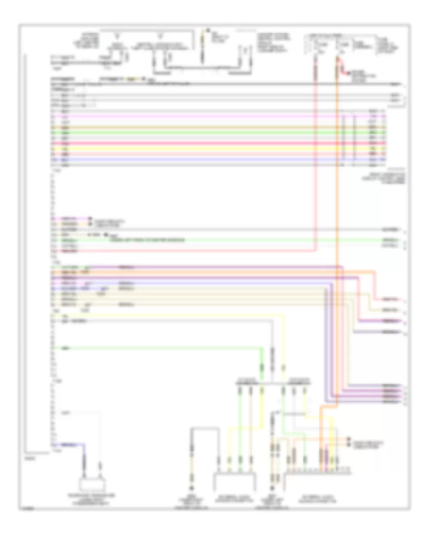Radio Wiring Diagram, Basic Infotainment (1 of 2) for Audi SQ5 Premium Plus 2014