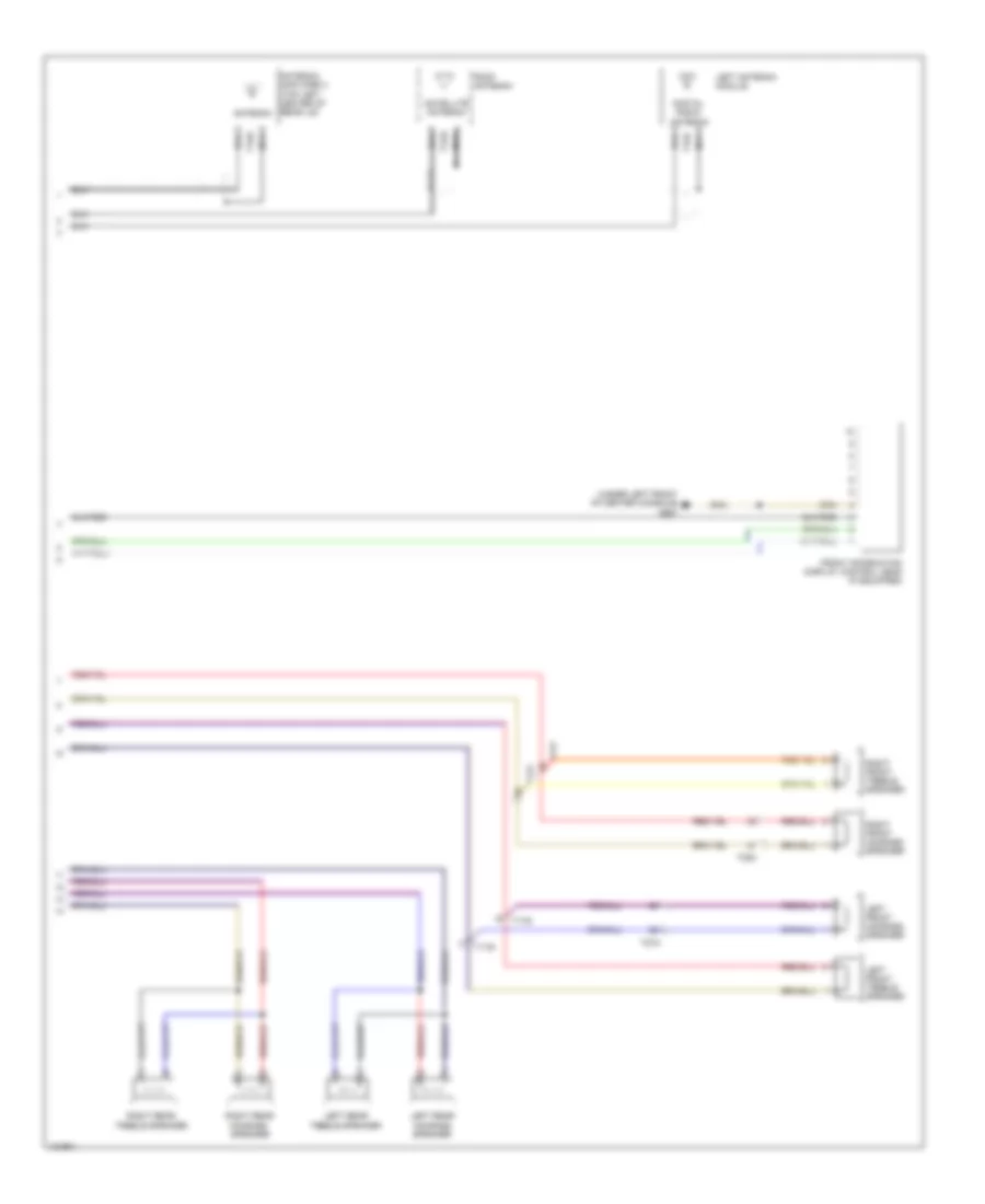 Radio Wiring Diagram Basic Infotainment 2 of 2 for Audi SQ5 Premium Plus 2014