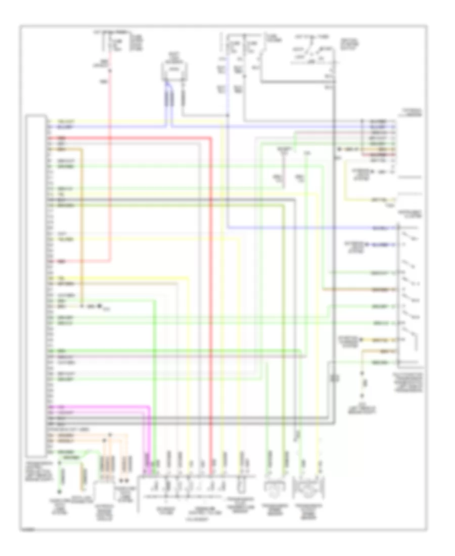 A T Wiring Diagram 5 Speed A T for Audi A4 2006