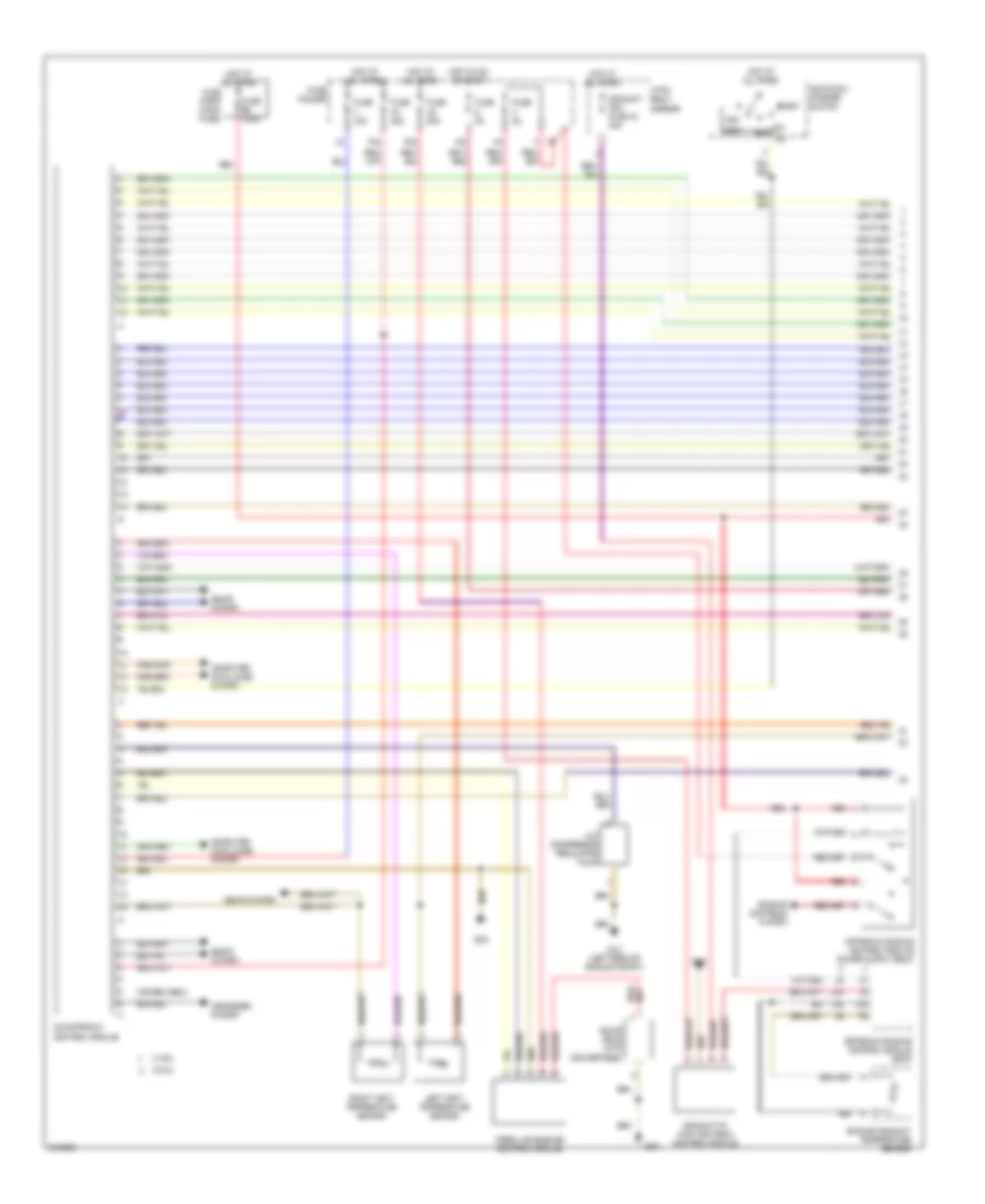 3 0L Automatic A C Wiring Diagram 1 of 2 for Audi A4 2006