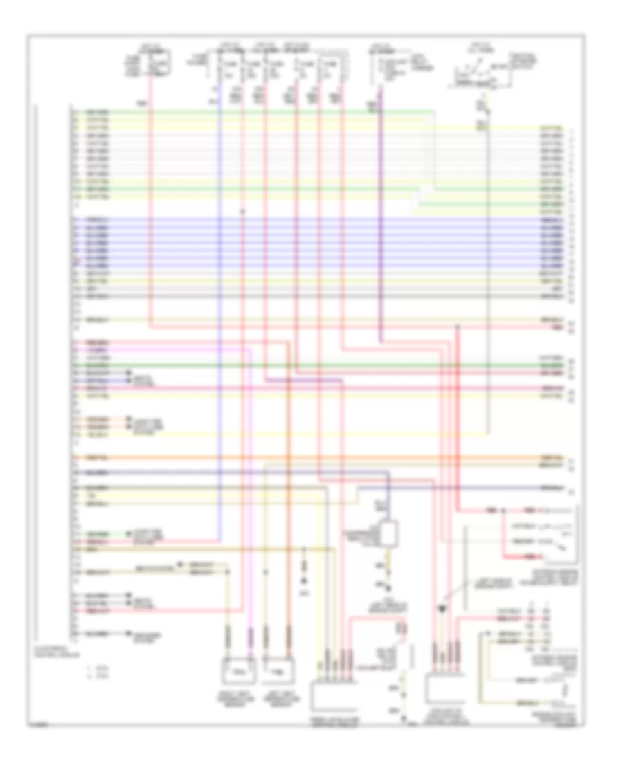 3 2L Automatic A C Wiring Diagram 1 of 2 for Audi A4 2006
