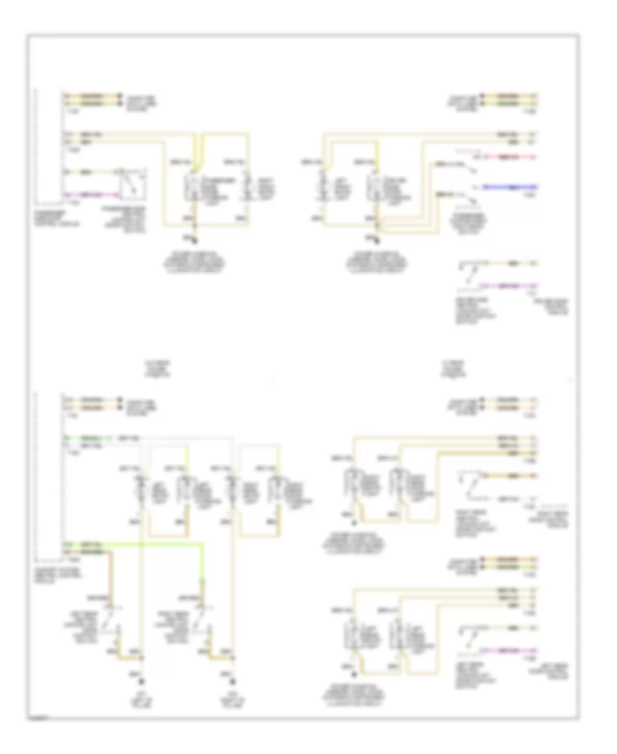 Courtesy Lamps Wiring Diagram Avant 2 of 2 for Audi A4 2006