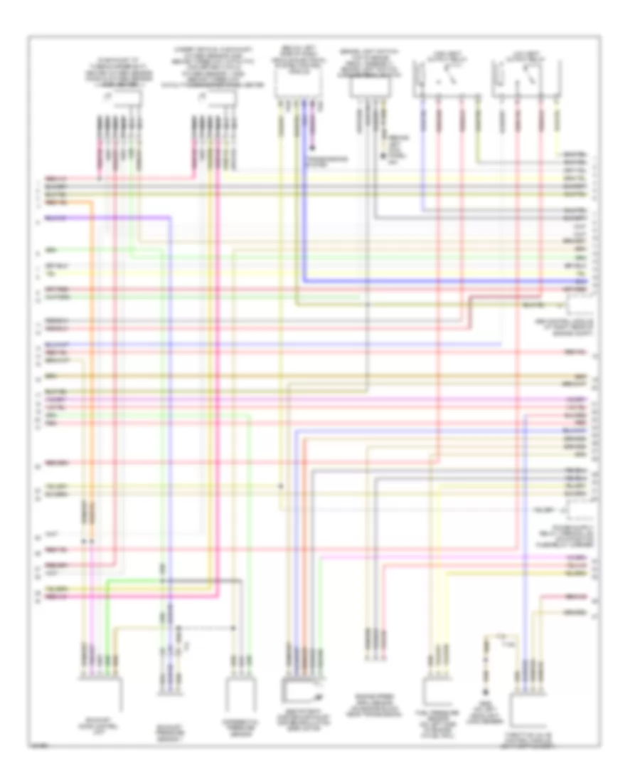 2.0L Turbo Diesel, Engine Performance Wiring Diagram (2 of 5) for Audi A3 2.0T Quattro 2012