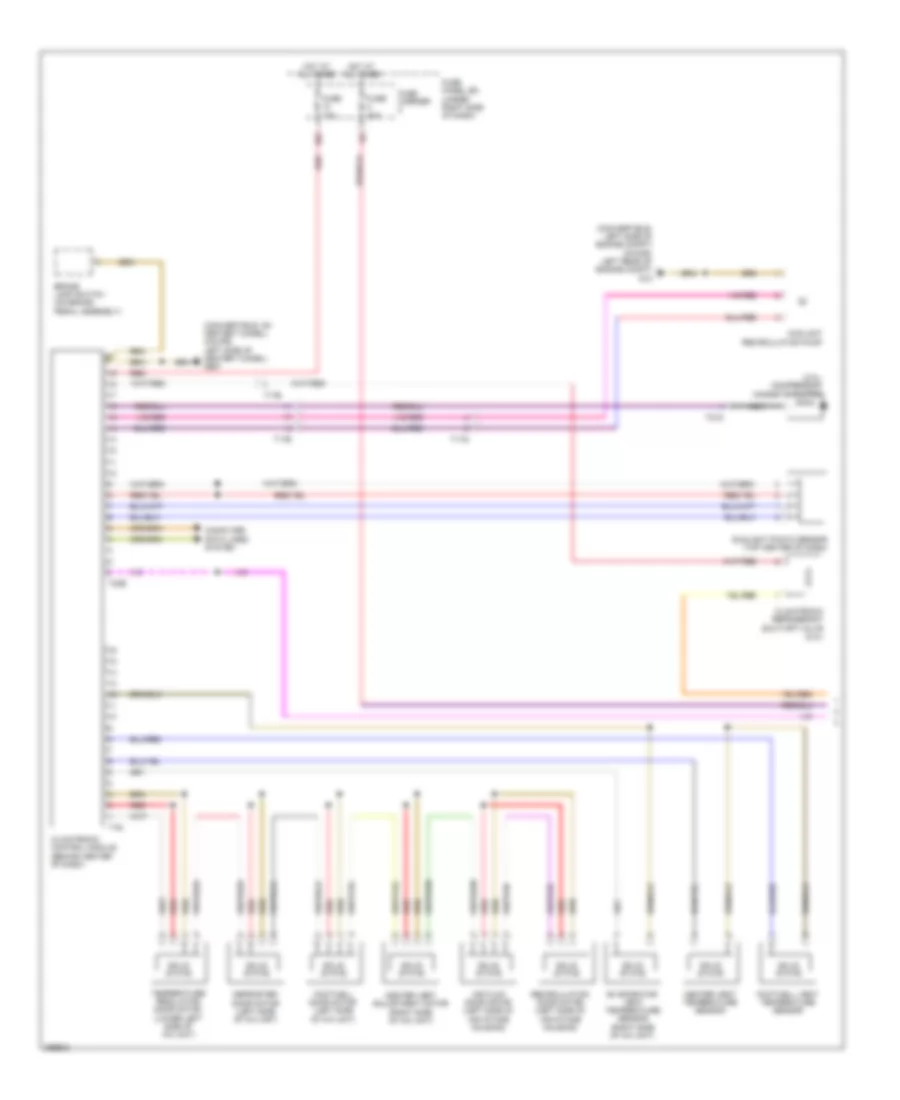 Automatic A C Wiring Diagram Basic 1 of 2 for Audi S5 Premium Plus 2013