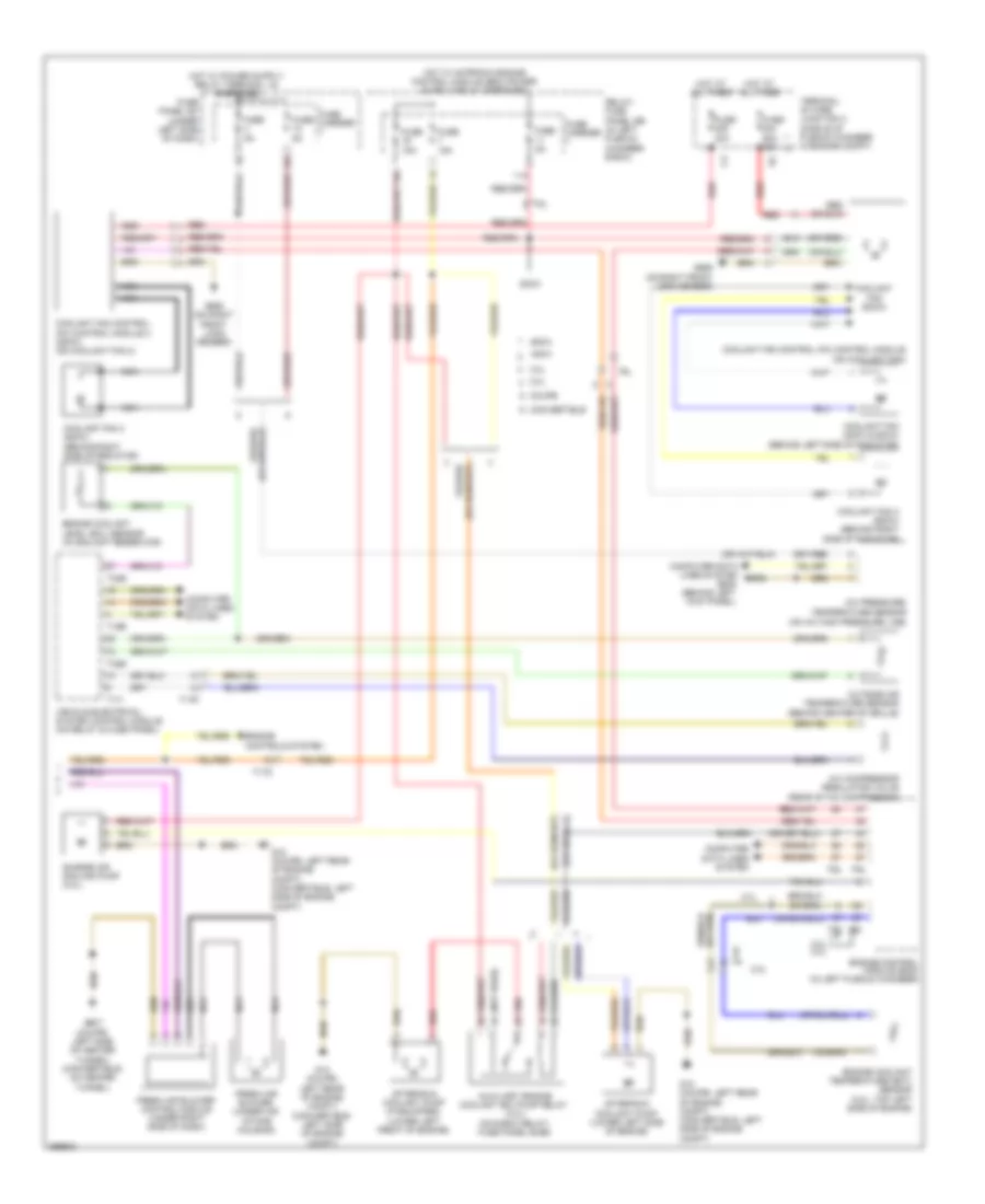 Automatic A C Wiring Diagram Basic 2 of 2 for Audi S5 Premium Plus 2013