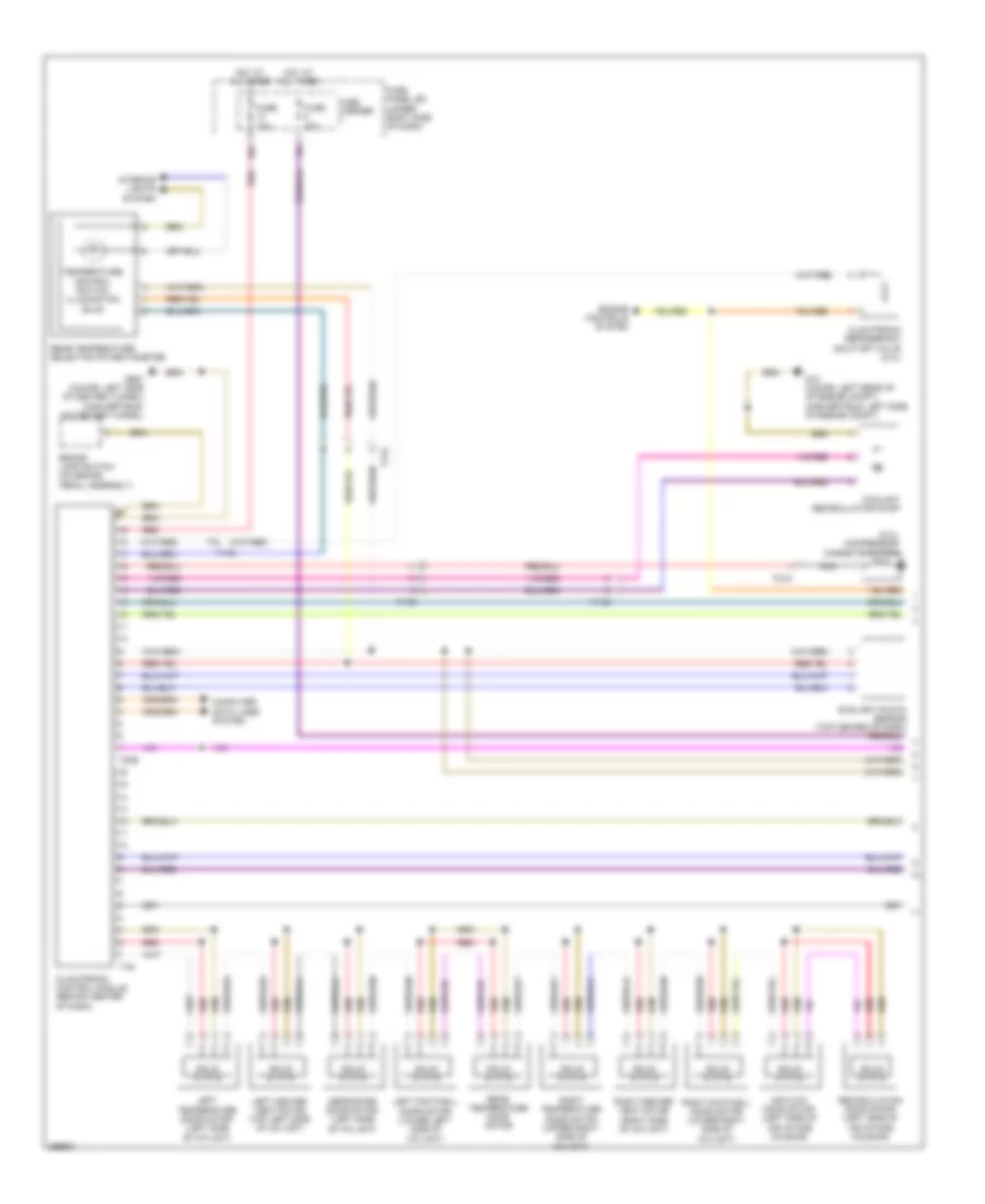 Automatic A C Wiring Diagram Comfort 1 of 3 for Audi S5 Premium Plus 2013