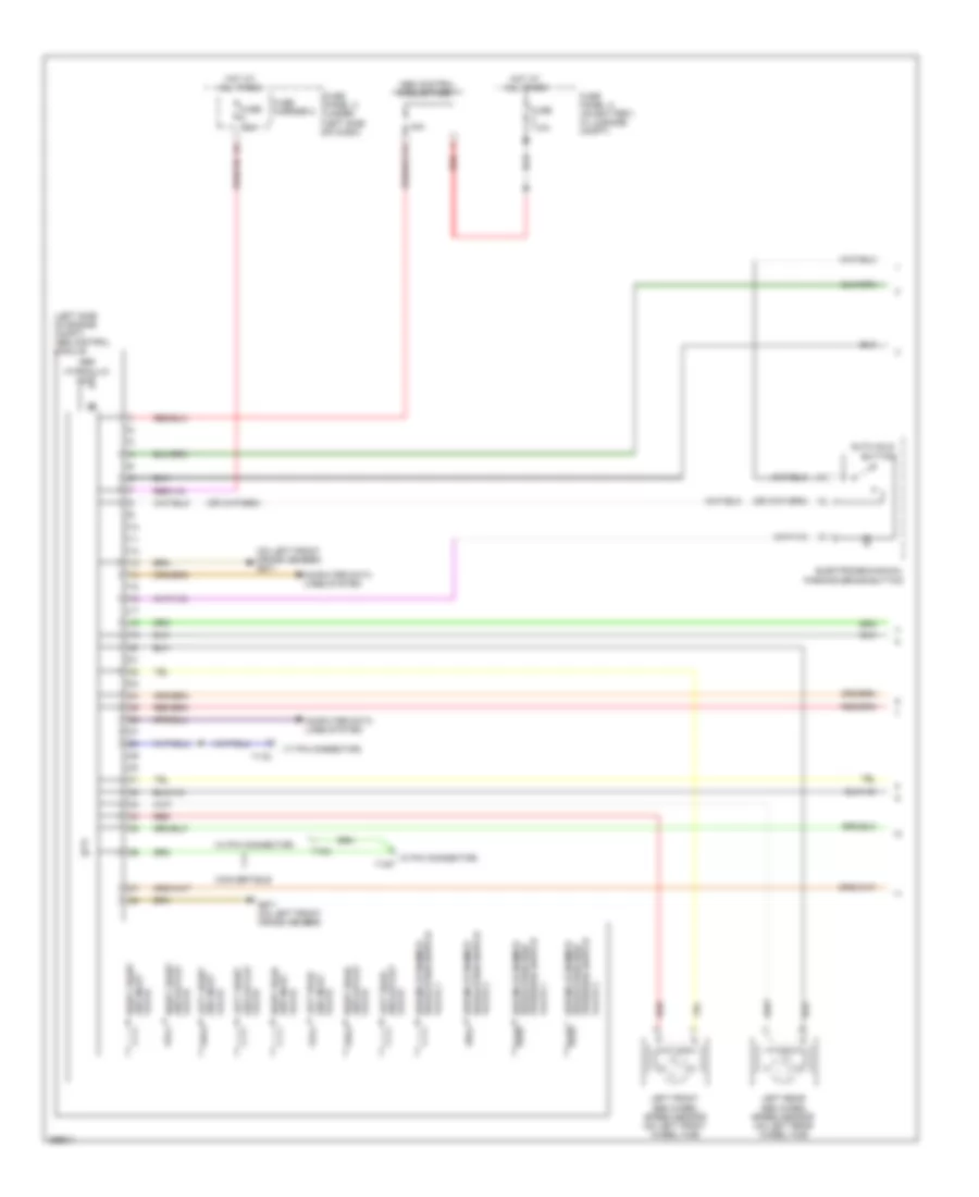 Anti lock Brakes Wiring Diagram 1 of 3 for Audi S5 Premium Plus 2013