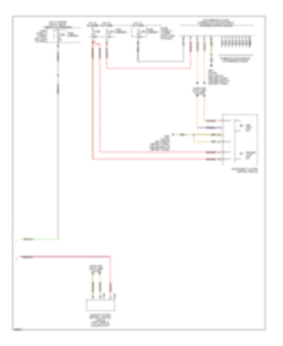 Anti lock Brakes Wiring Diagram 3 of 3 for Audi S5 Premium Plus 2013