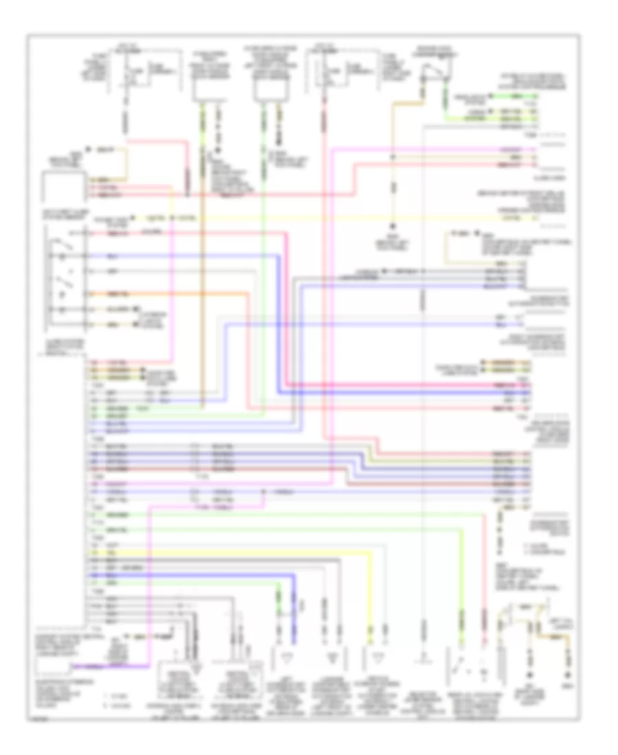 Anti theft Wiring Diagram for Audi S5 Premium Plus 2013