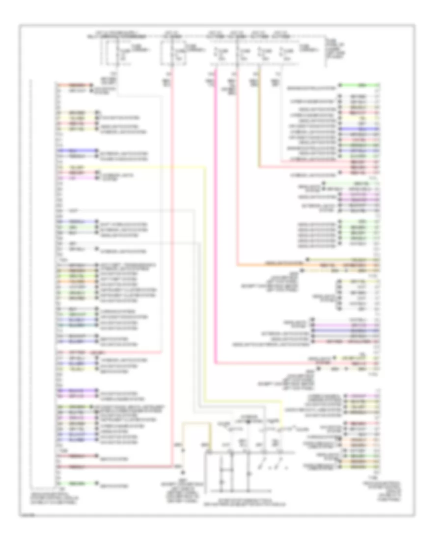 Vehicle Electrical System Control Module Wiring Diagram for Audi S5 Premium Plus 2013