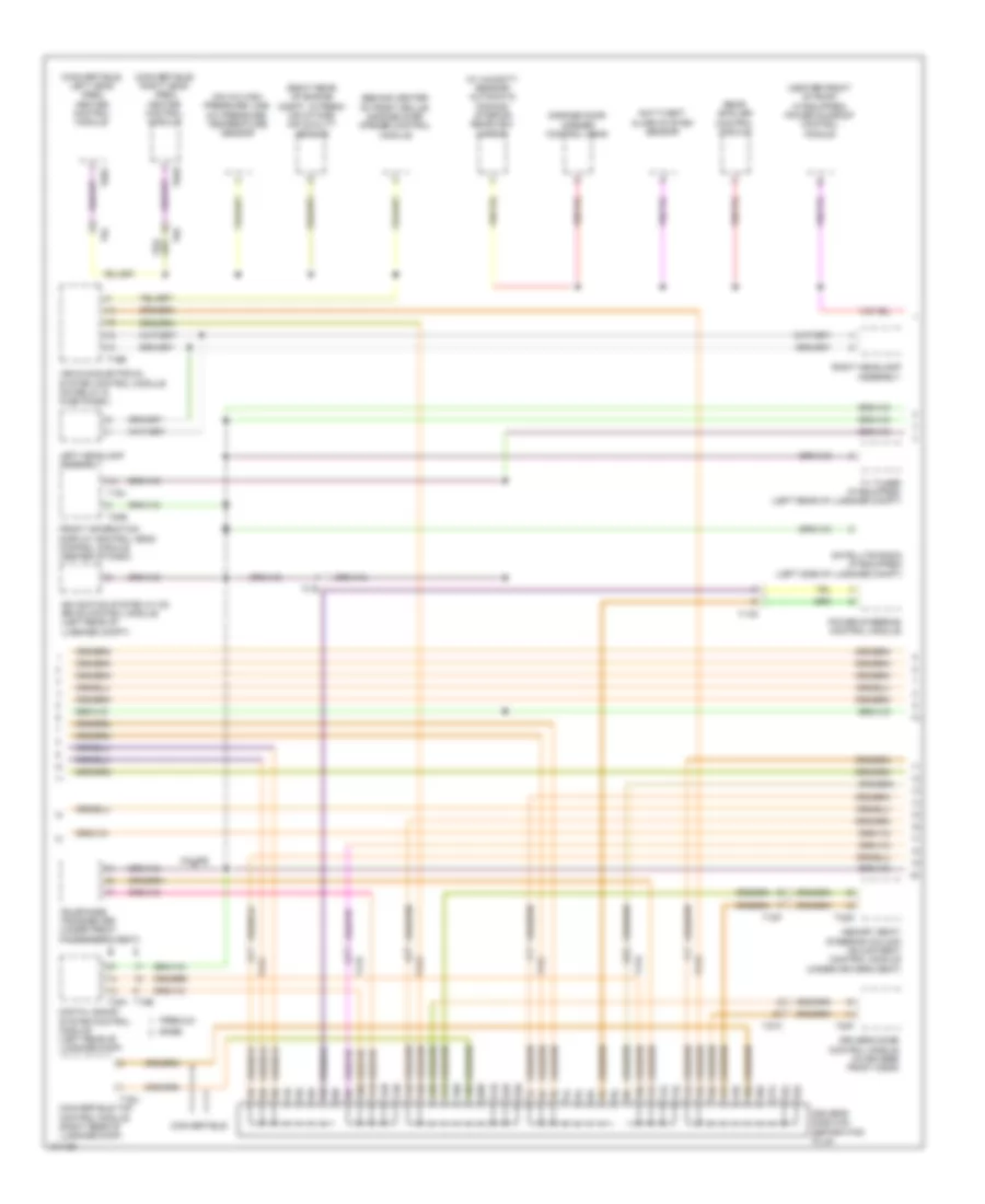 Computer Data Lines Wiring Diagram 2 of 3 for Audi S5 Premium Plus 2013