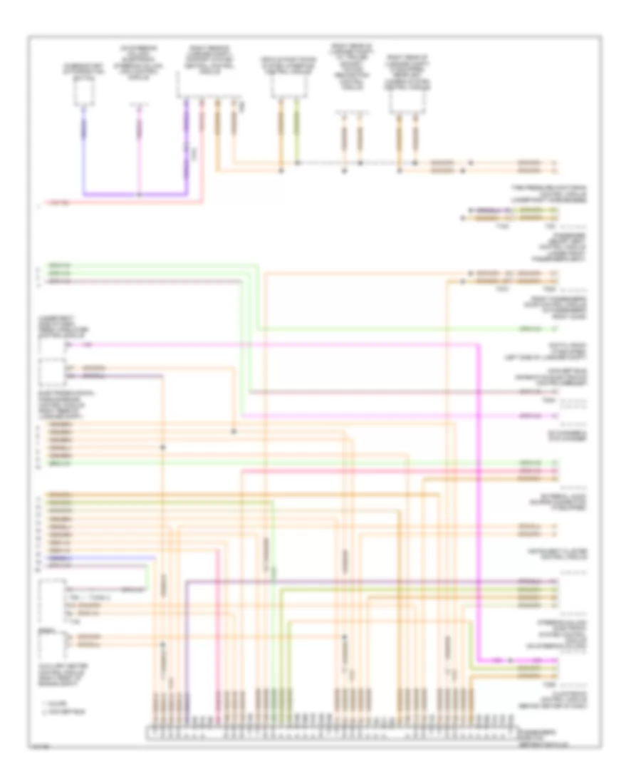 Computer Data Lines Wiring Diagram 3 of 3 for Audi S5 Premium Plus 2013