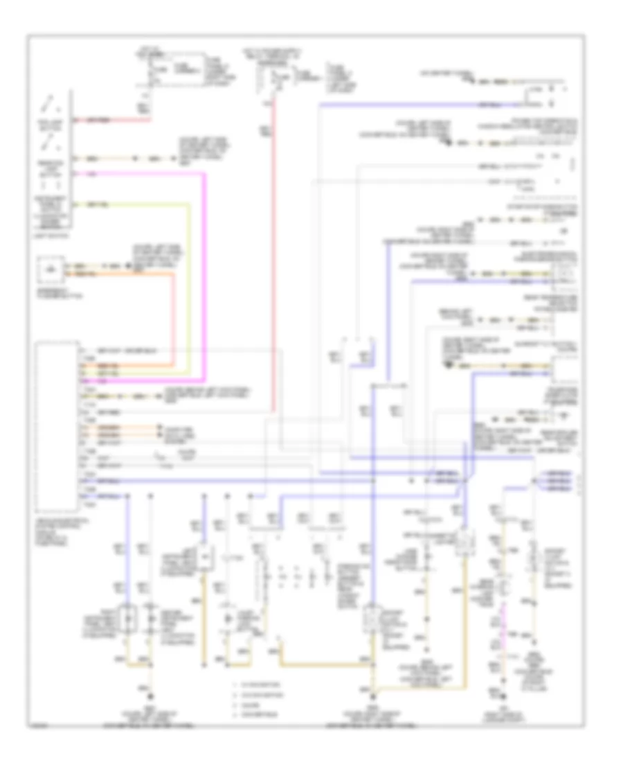 Instrument Illumination Wiring Diagram 1 of 2 for Audi S5 Premium Plus 2013