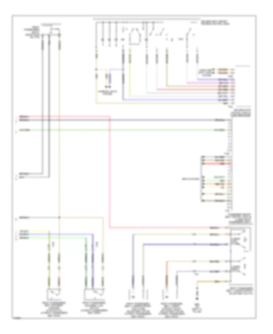 Passenger s Memory Seat Wiring Diagram 2 of 2 for Audi S5 Premium Plus 2013