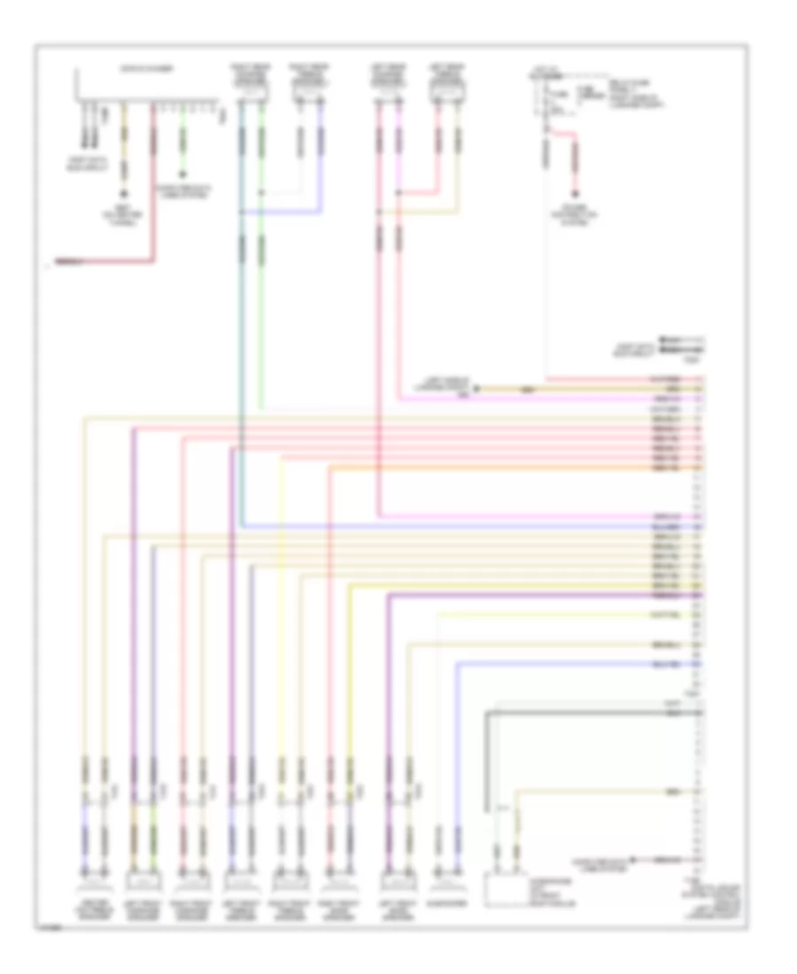 Navigation Wiring Diagram Convertible Premium MMI 2 of 2 for Audi S5 Premium Plus 2013