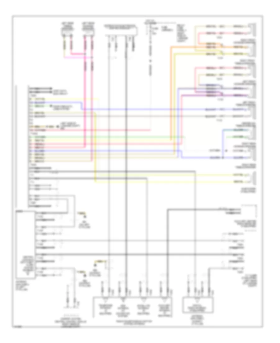 Navigation Wiring Diagram Coupe Standard MMI for Audi S5 Premium Plus 2013