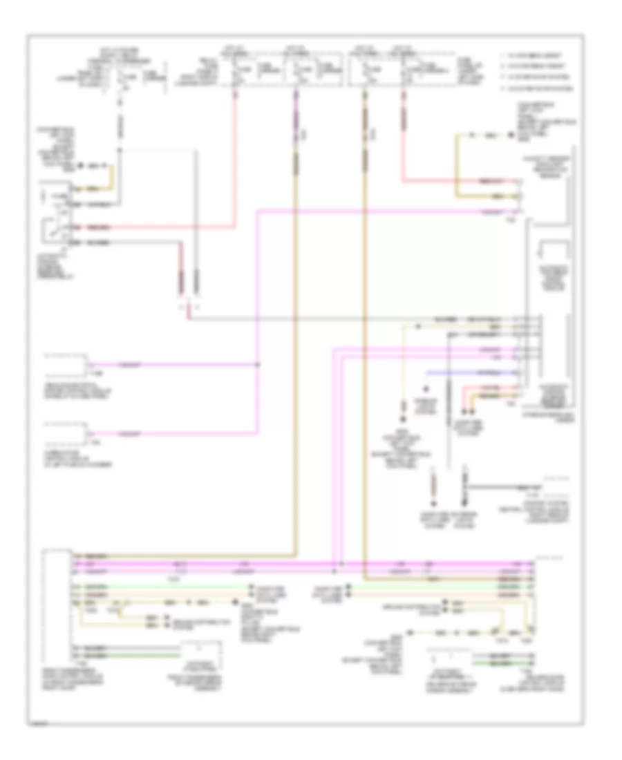 Power Mirrors Wiring Diagram for Audi S5 Premium Plus 2013