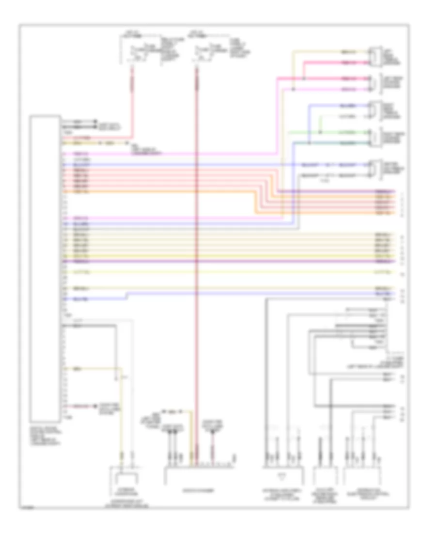 Radio Wiring Diagram Coupe Premium MMI 1 of 2 for Audi S5 Premium Plus 2013