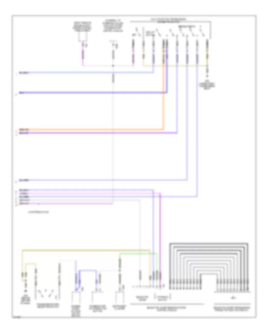3 0L Turbo A T Wiring Diagram 2 of 2 for Audi Q7 3 6 2009