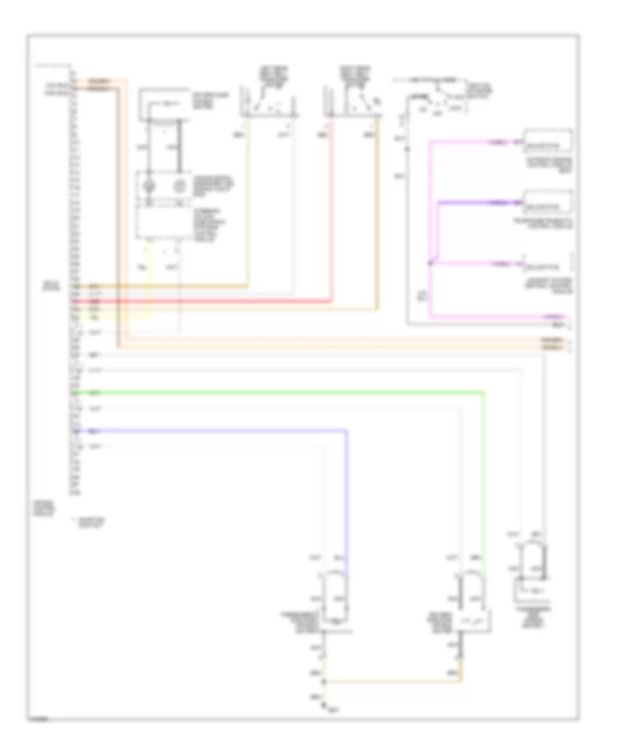 Supplemental Restraints Wiring Diagram with Convertible 1 of 2 for Audi A4 Avant Quattro 2006