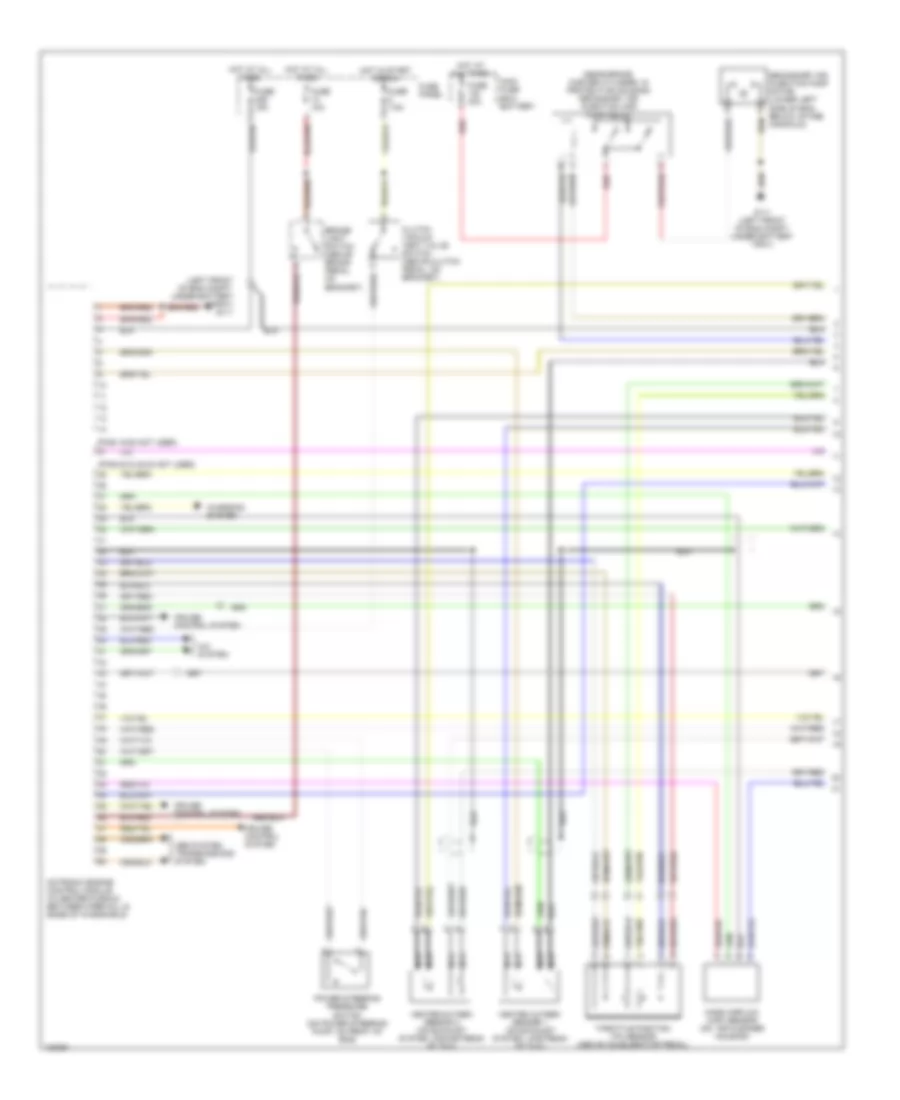 1 8L Engine Performance Wiring Diagram 1 of 3 for Audi TT 2000