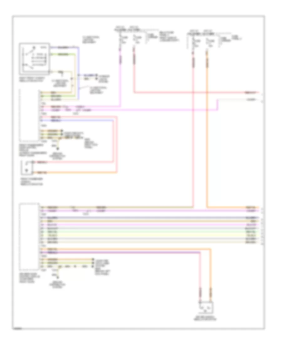 Power Windows Wiring Diagram 1 of 2 for Audi A4 2 0T 2012