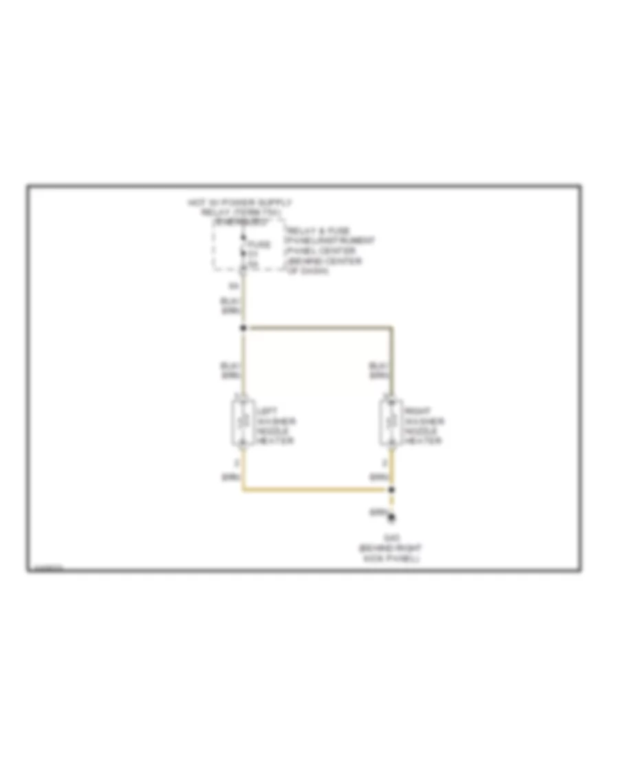 Электросхема быстрого подогрева для Audi Q7 4.2 2009