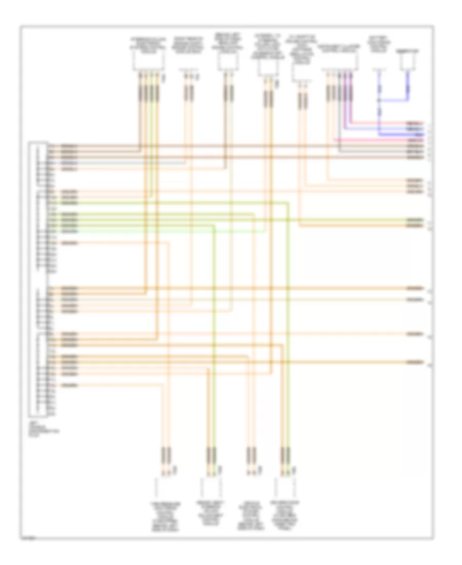 Computer Data Lines Wiring Diagram 1 of 3 for Audi Q7 4 2 2009